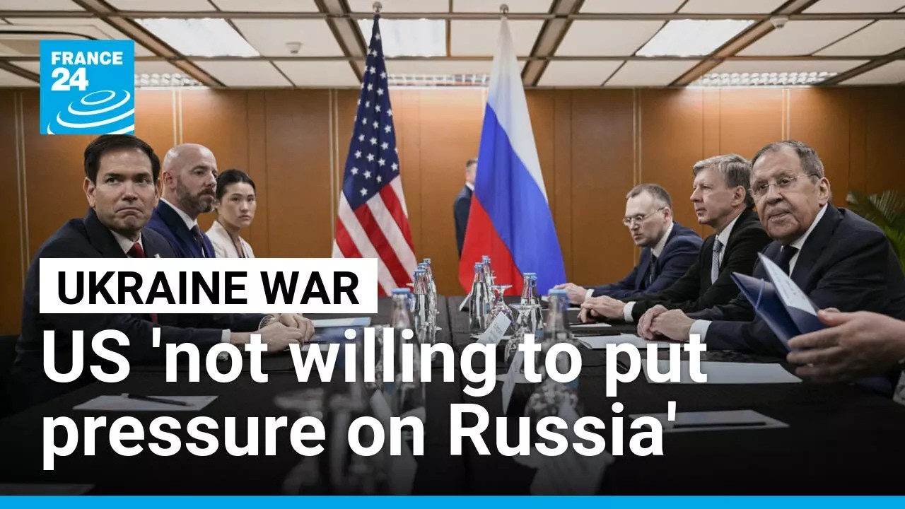 US 'not willing to put pressure on Russia' despite wanting progress in Ukraine &bull; FRANCE 24 English