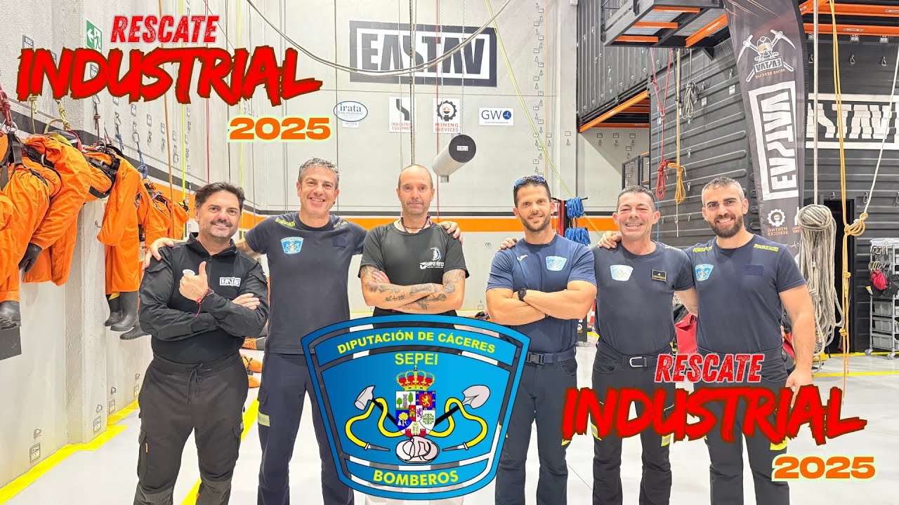 ✅ Formación en Rescate Industrial | Bomberos de Cáceres | EASTAV GLOBAL