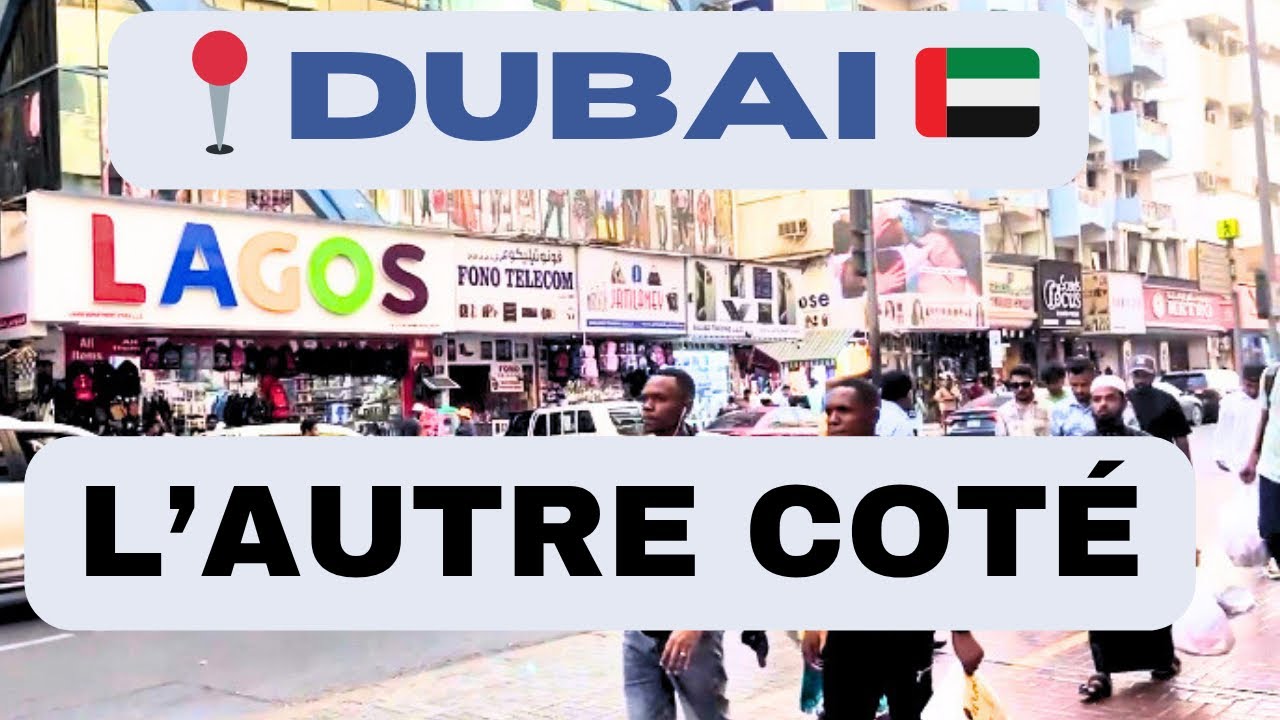 Shopping à prix bas dans la ville de Dubaï au quartier Deira