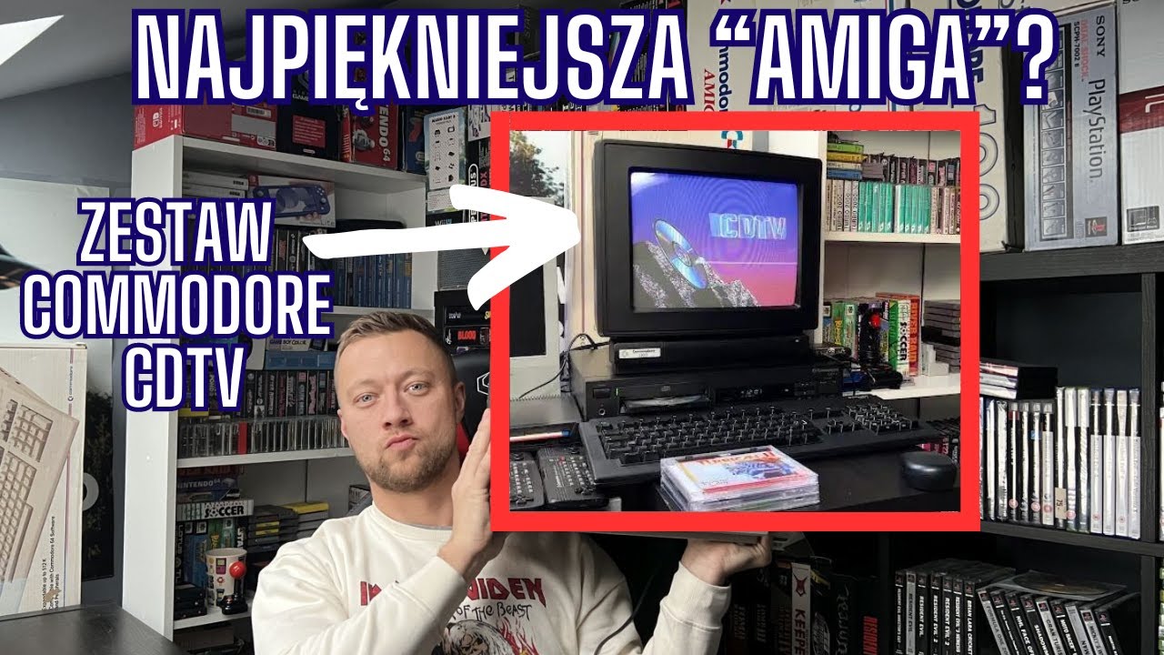 Commodore CDTV -  najpiękniejszy retro komputer/zestaw?