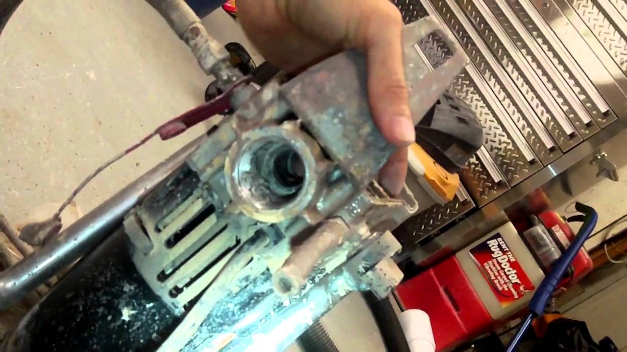 Repair pump on Wagner or Spraytech Paint Sprayer PT2 of 3