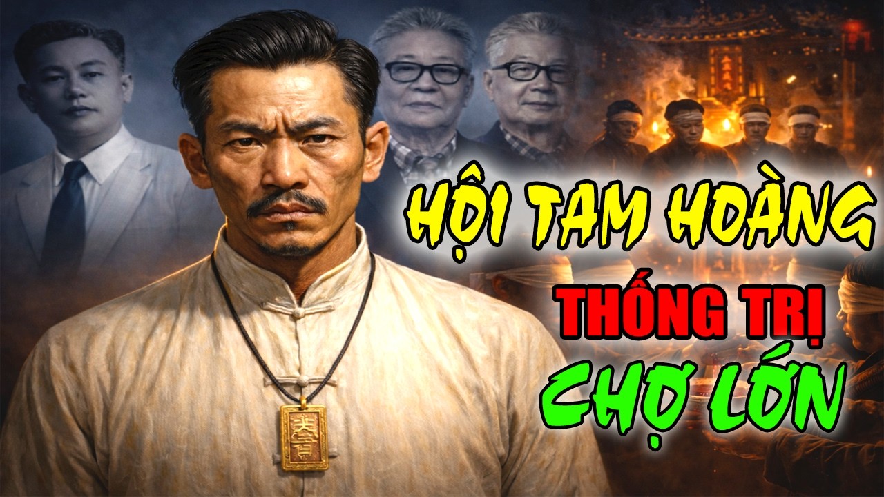 HỘI TAM HOÀNG-  300 SÁT THỦ CHIẾM TRỌN CHỢ LỚN – CẢ THÀNH PHỐ RUN SỢ | Tiểu Sử Giang Hồ Podcast.