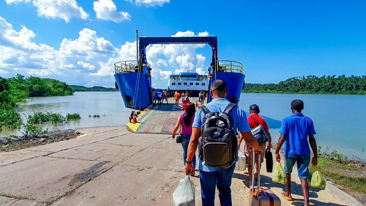 Viajando de ferry boat (Cujupe - São Luís)Maranhão