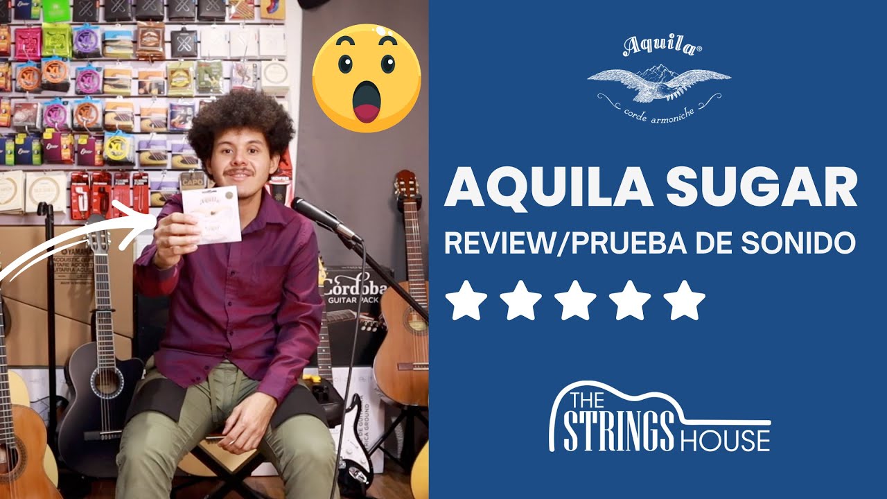Conoce las cuerdas para guitarra clásica/flamenca Aquila Sugar (UNBOXING, REVIEW Y PRUEBA DE SONIDO)