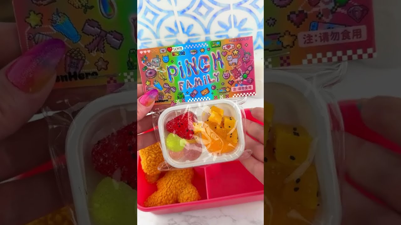 Packing School Lunch with Fidget Toys Food Satisfying Video ASMR COMPILATION #8! #fidgets #asmr