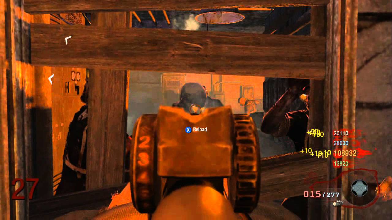 «Лестница в ад» в Verrückt — Black Ops Zombies (испытание для 4 игроков/стратегия) — часть 4
