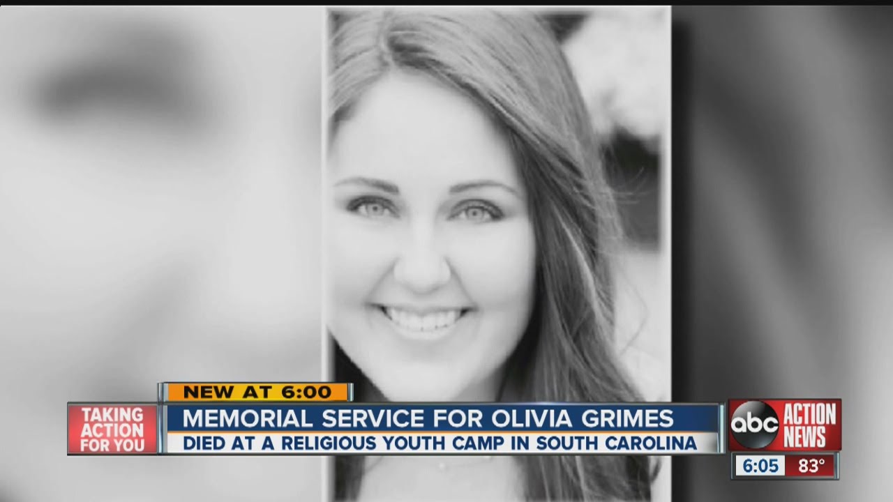 Memorial Service for Olivia Grimes