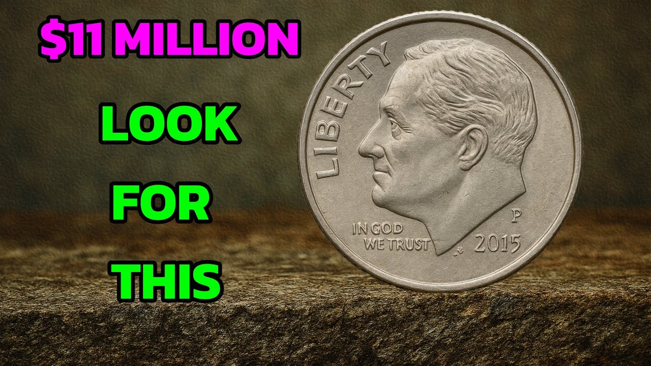 2015 P Dime Worth BIG MONEY  Rare One Dime Coin You Should Look For