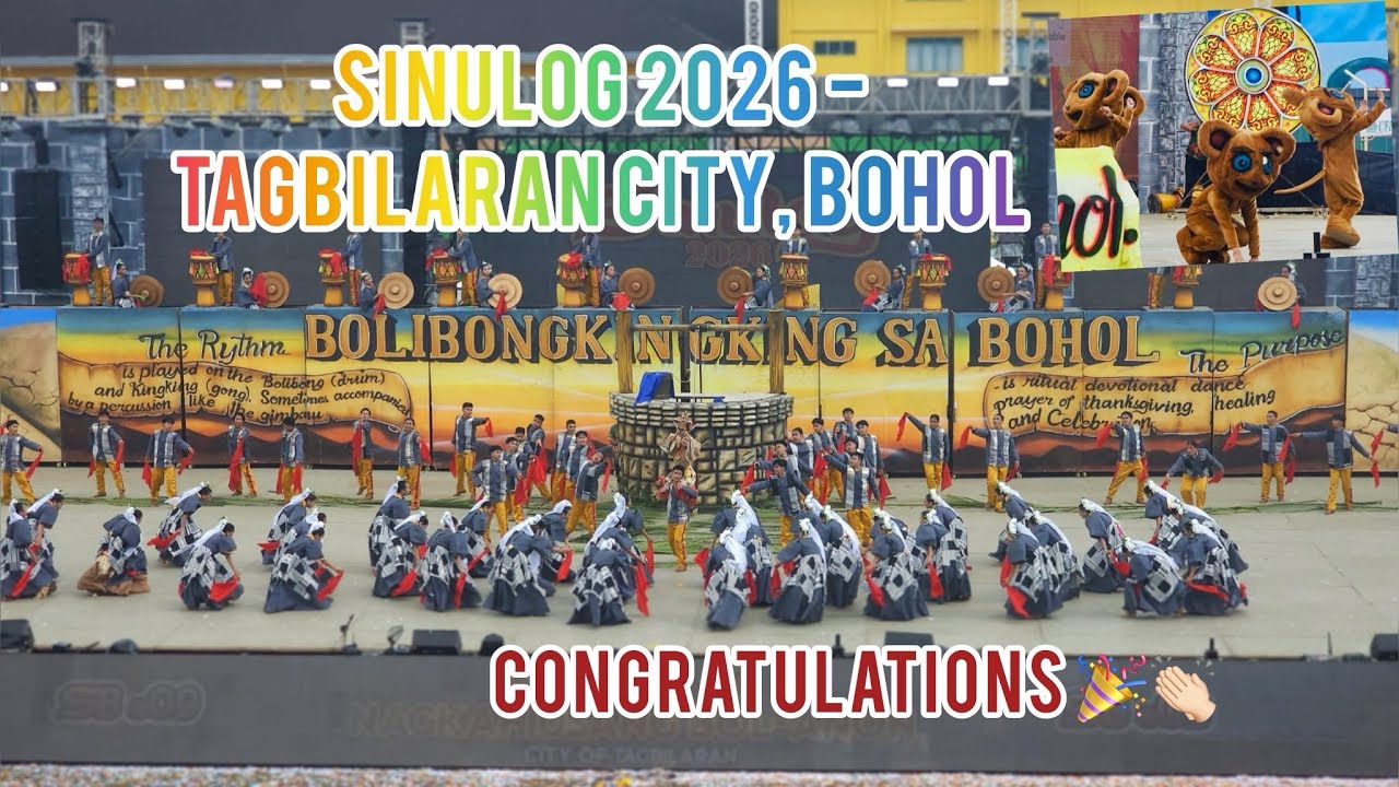 SINULOG 2026 - TAGBILARAN CITY, BOHOL / VIZ MACAS 