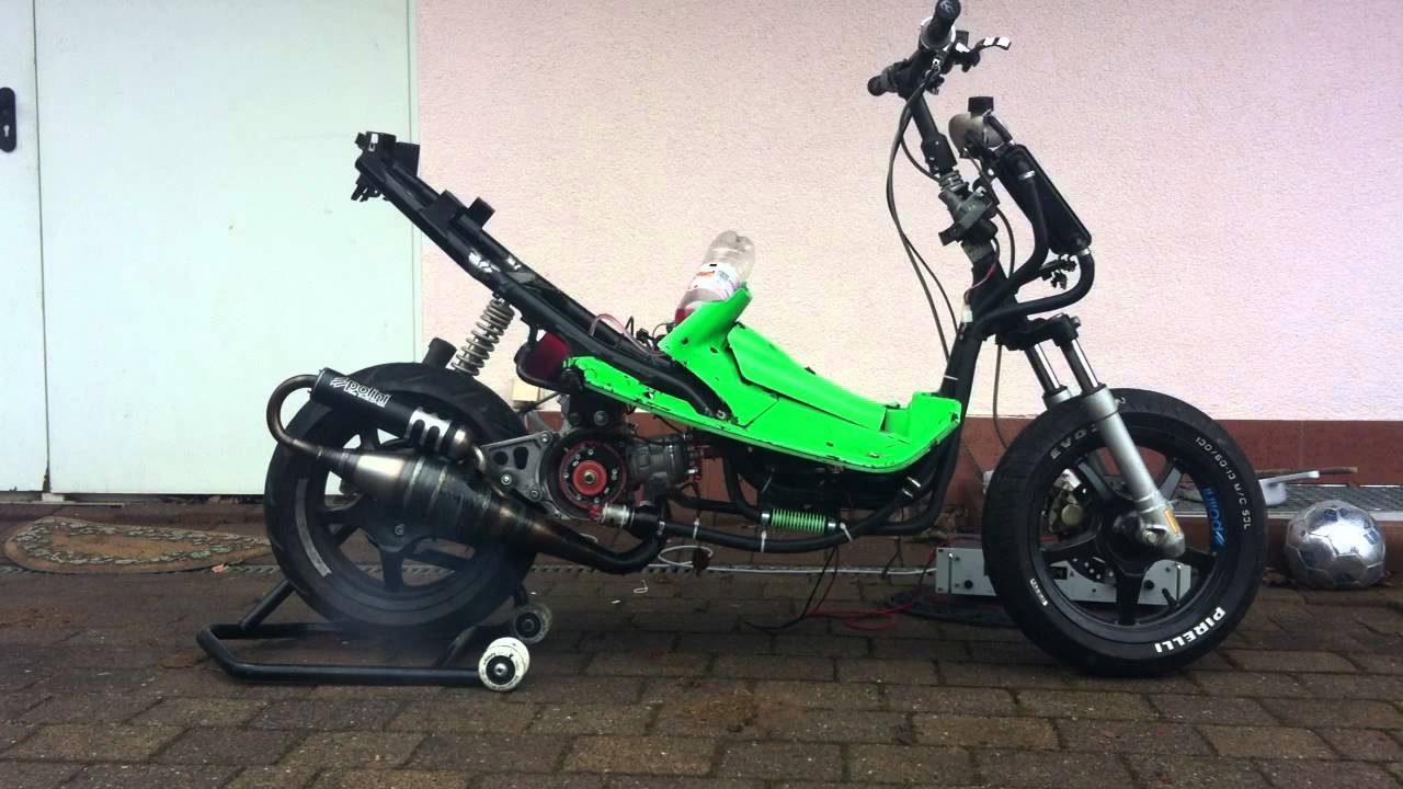 Polini  Big Evo 94ccm  Aerox Soundcheck [720HD]