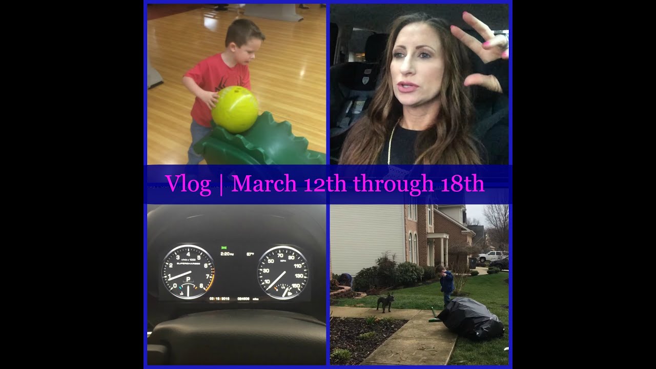 Vlog | Bowling | Marty is away | Gardening | March 12th through 18th | LisaSz09