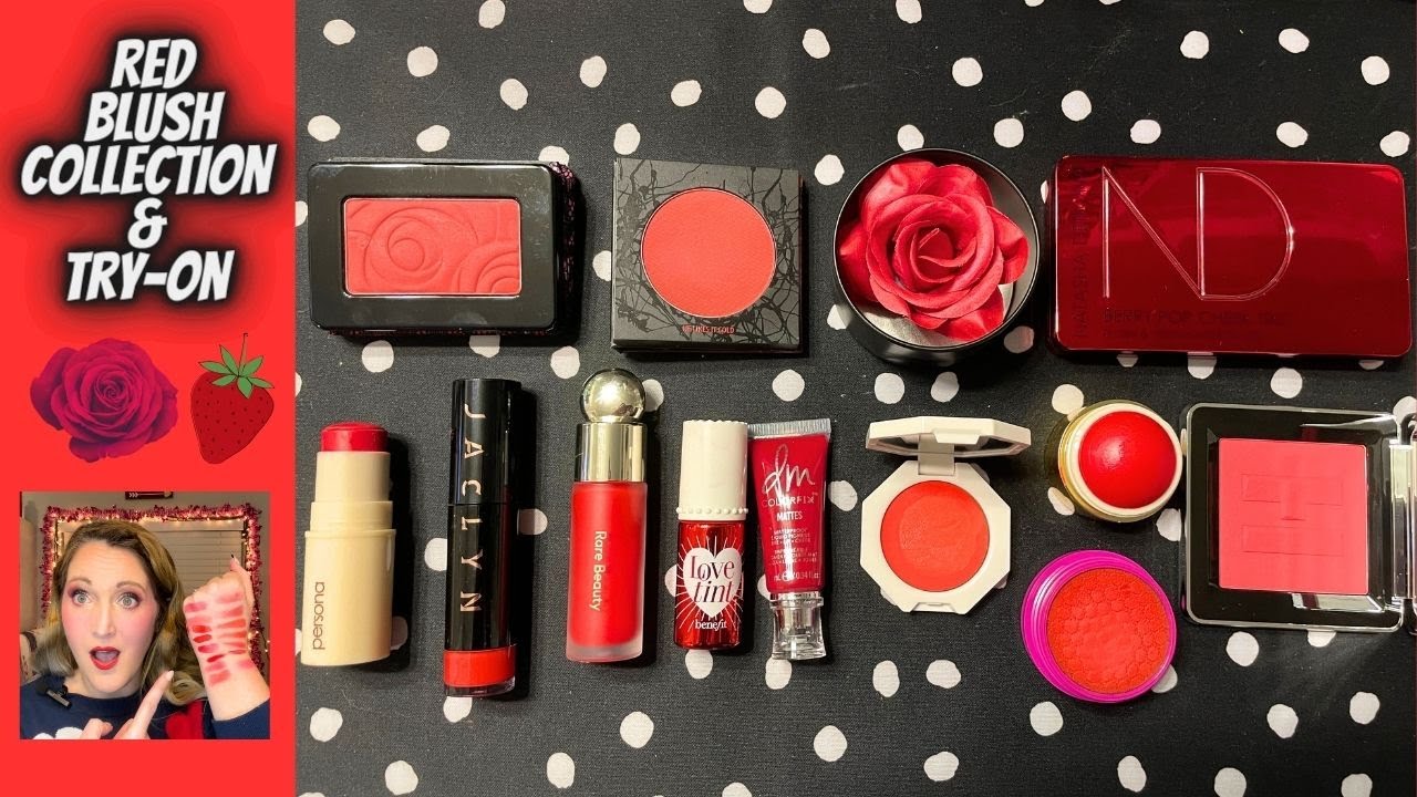 Red Blush Video | Putting them all on my cheeks!!!
