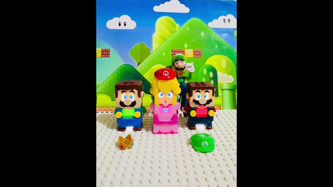 Lego Mario and Lego Peach Want  to returned  their suit 
