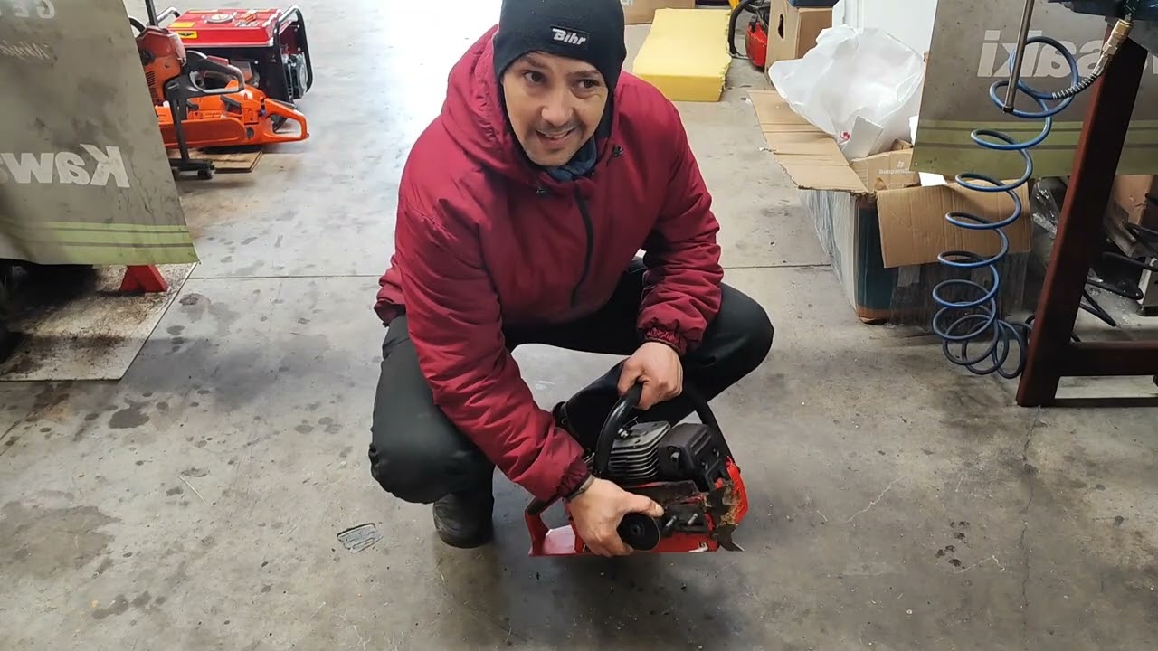 La motosierra de Antonio en apuros!!