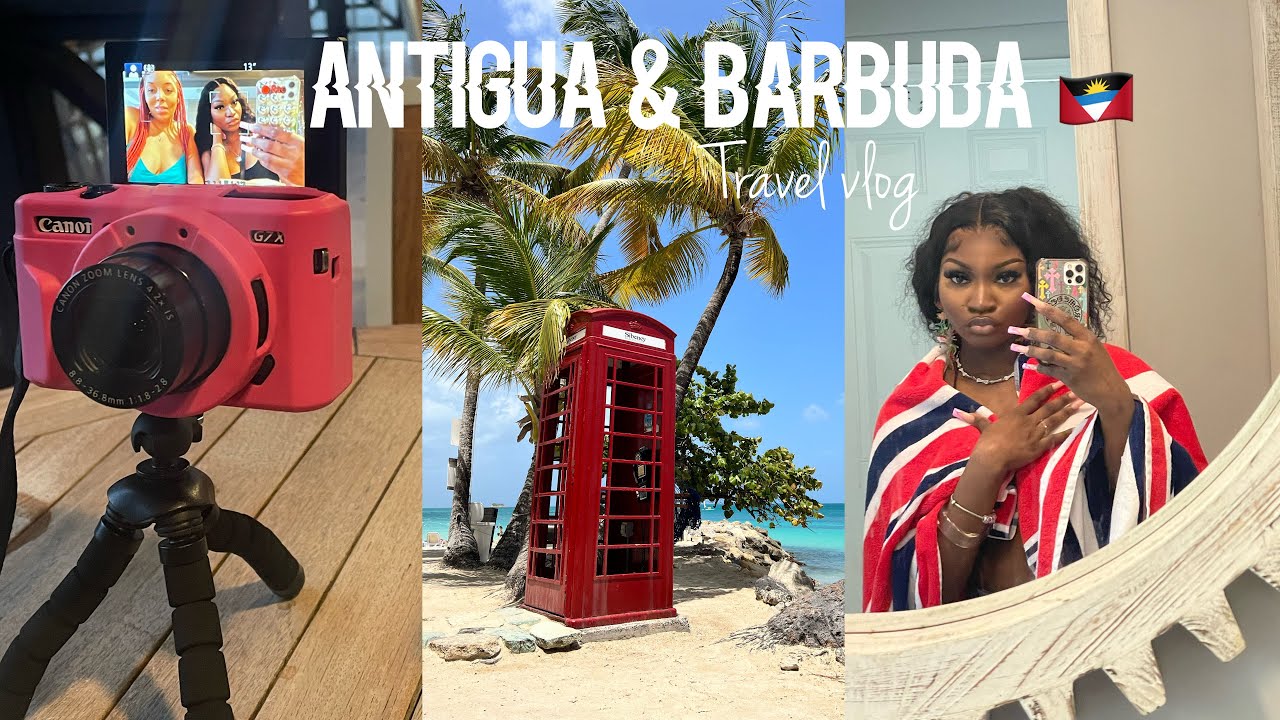 ANTIGUA VLOG 🇦🇬| ULTIMATE VACATION:swimming w stingrays,shirley heights,views + more |TRAVEL VLOG
