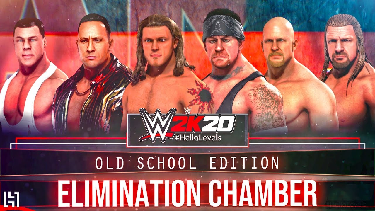 WWE 2K20 Elimination Chamber Match Gameplay