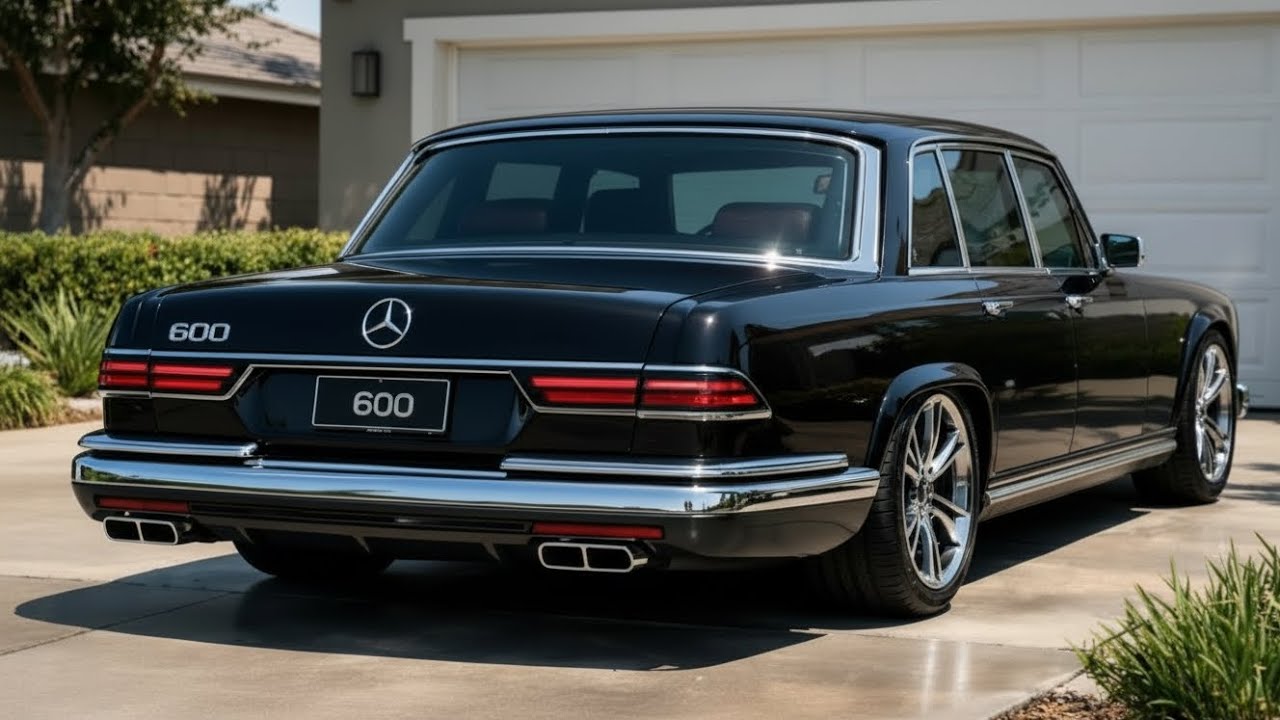 Компания Mercedes вернула культовый 600-й — и он выглядит просто невероятно.