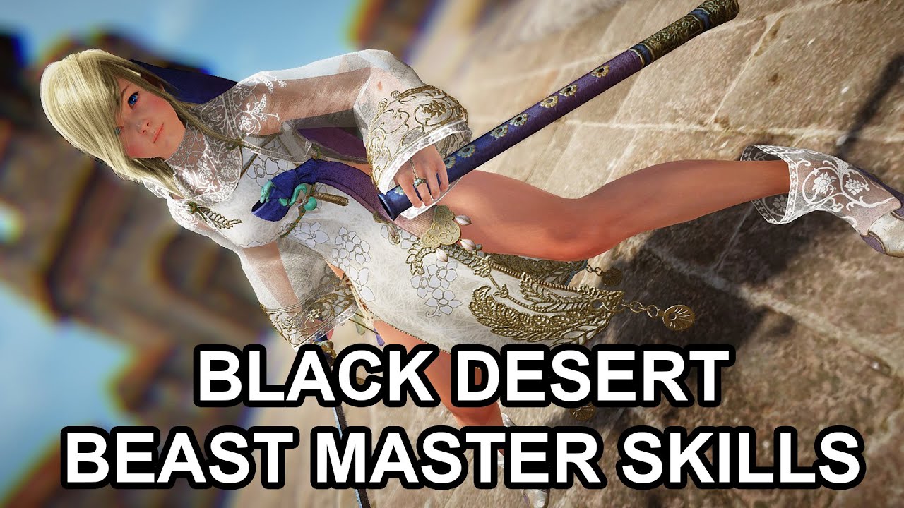 Black Desert Online Media Castle & Beast Master Skills PvP Build