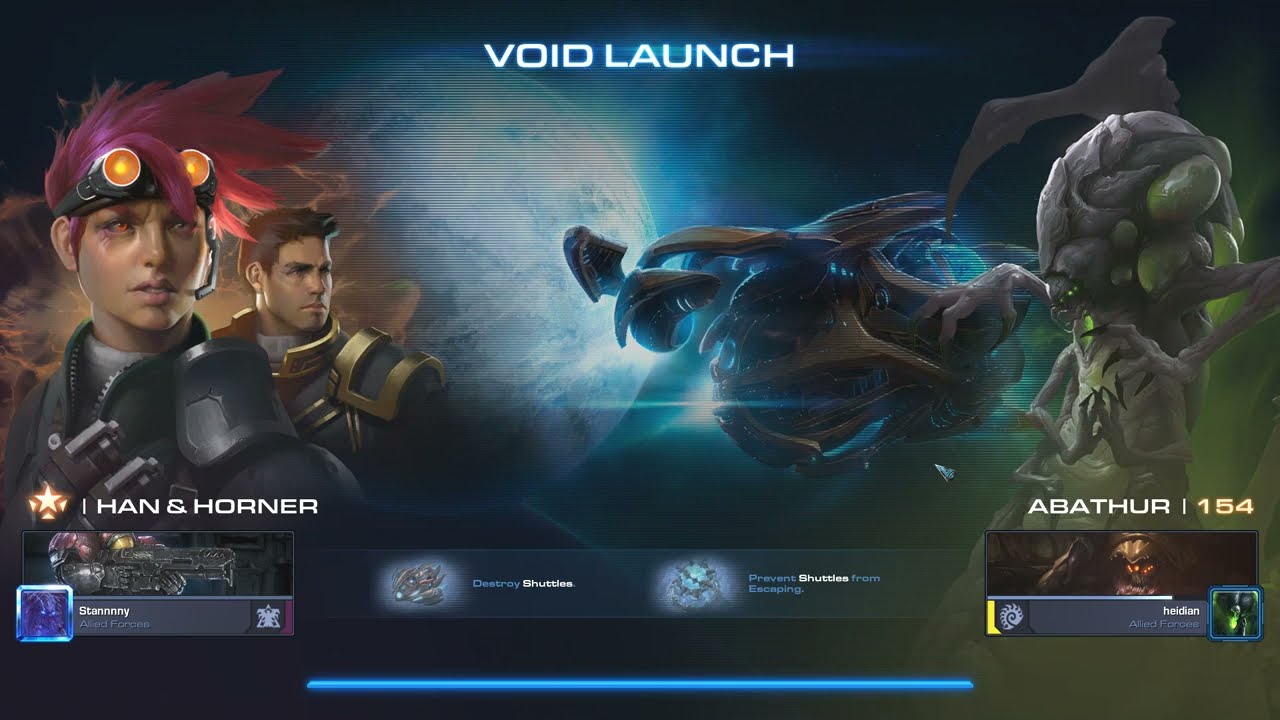StarCraft 2 Co-Op Mira Han and Matt Horner P1 lvl 1000