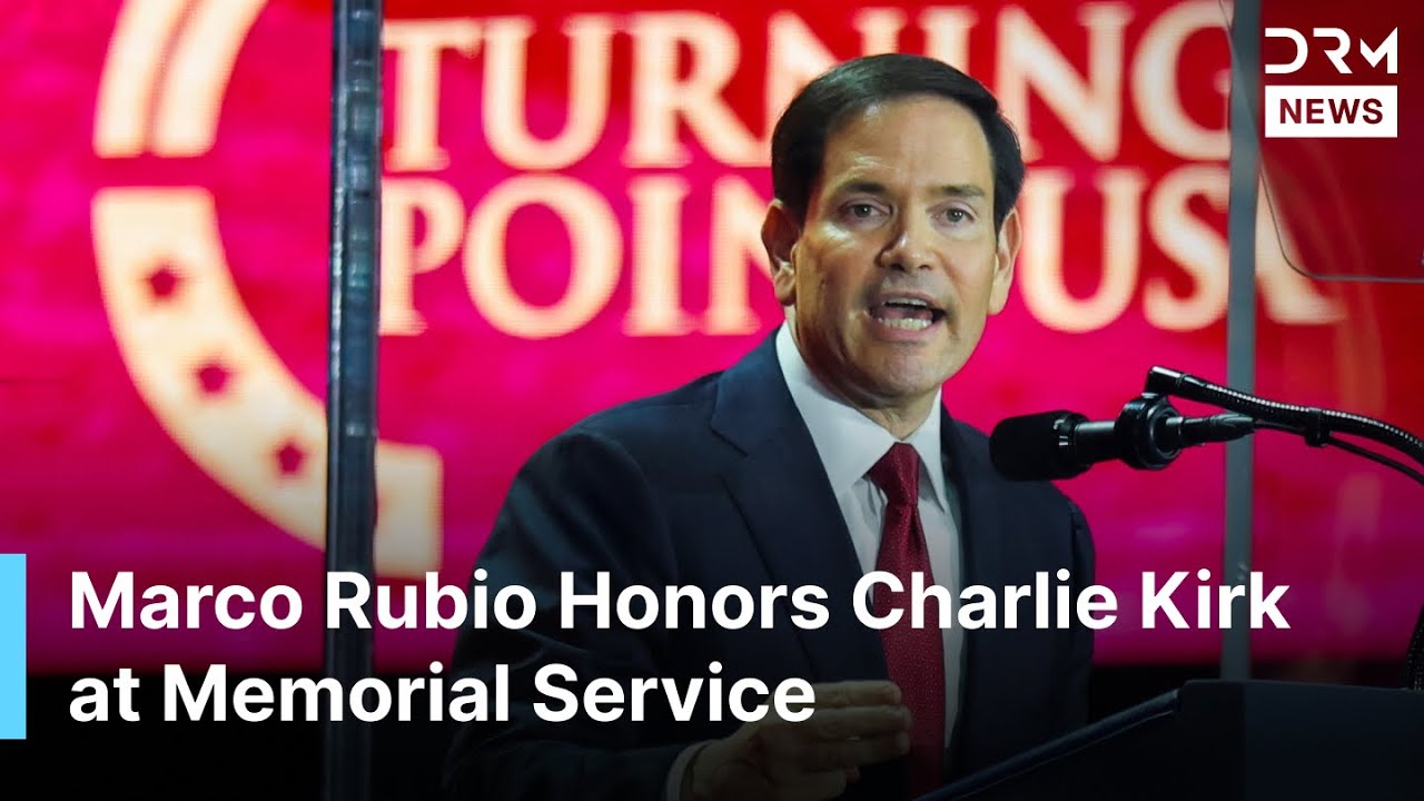 FULL SPEECH: Marco Rubio&rsquo;s Emotional Tribute to Charlie Kirk at Historic Memorial | AC1G