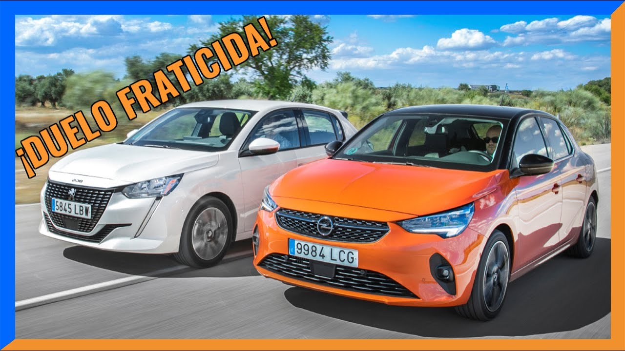 Opel Corsa vs Peugeot 208 ** Pelea de hermanos