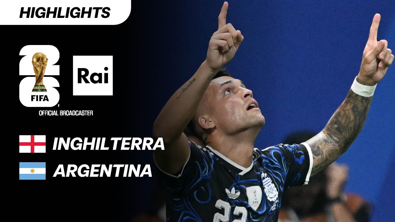 Inghilterra - Argentina 1-2: Highlights | Mondiali di Calcio FIFA 2026
