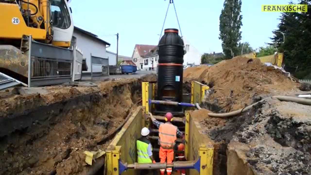 SediPipe XL plus: Einbau Regenwasserbehandlungsanlage | FR&Auml;NKISCHE