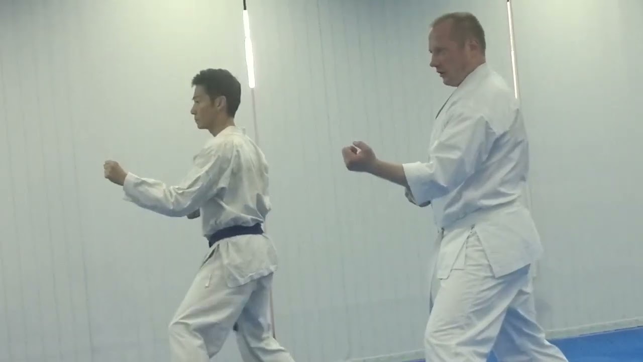 Otsuka Sensei Training. September 2012. KWF HQ.