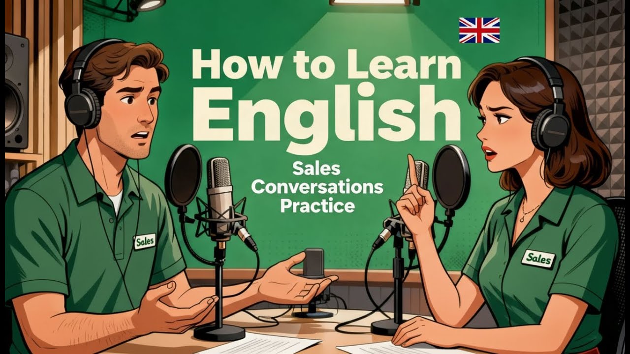 How to Learn English Through Sales Conversations Practice | Listening English Practice