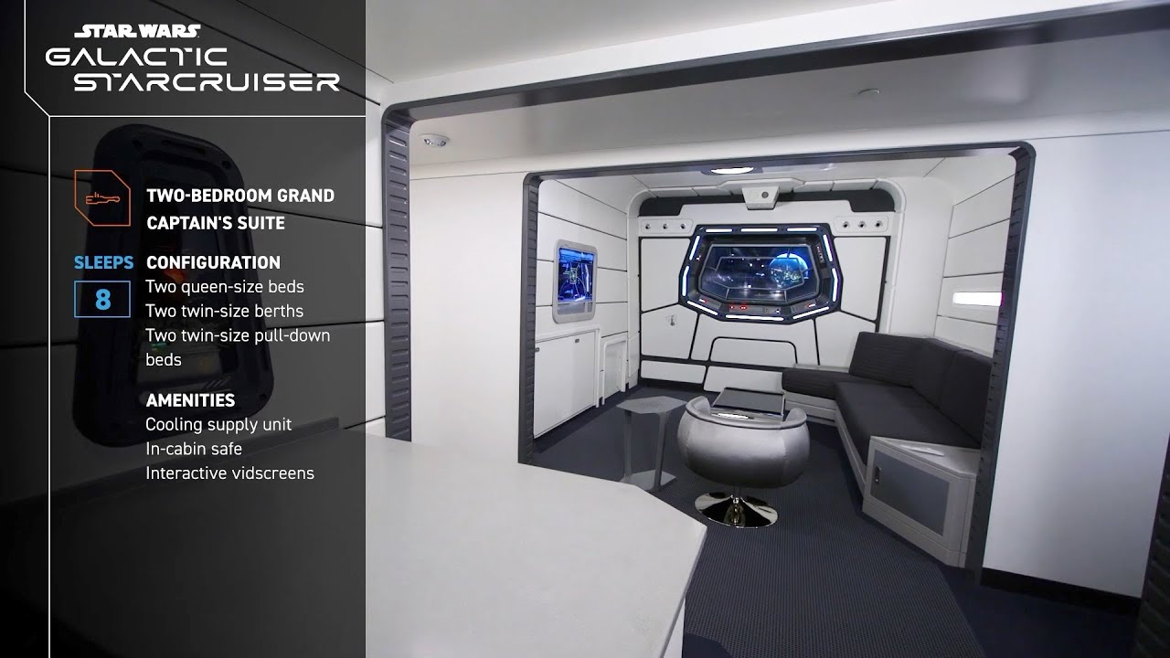Star Wars Galactic Starcruiser Hotel Room Video Tour