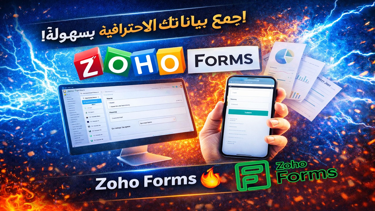 أسرار Zoho Forms | نماذج واستبيانات احترافية في دقائق 💥
