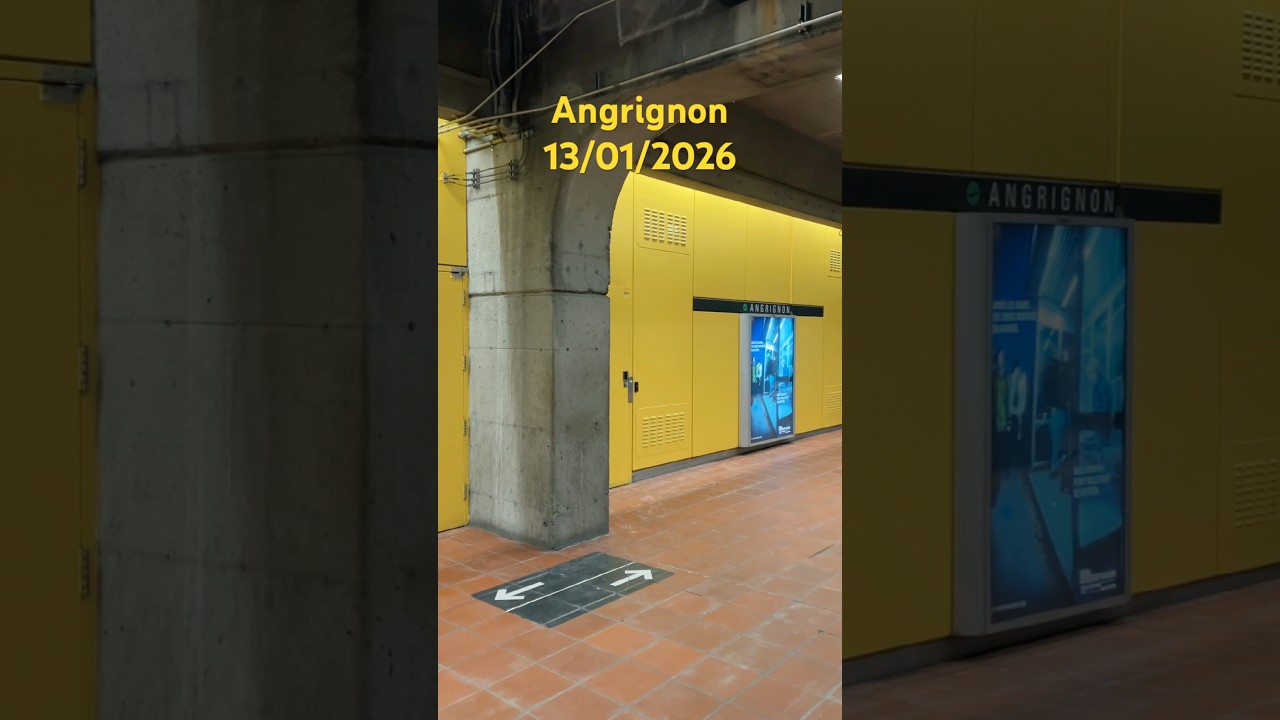 Departure beep at Angrignon metro station