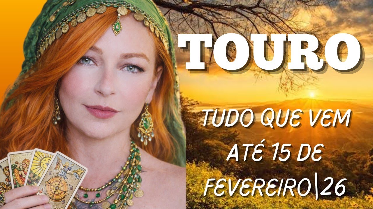 TOURO☀️ PROPÓSITO DE VIDA | ESSA PESSOA NÃO TE SUPERA. 