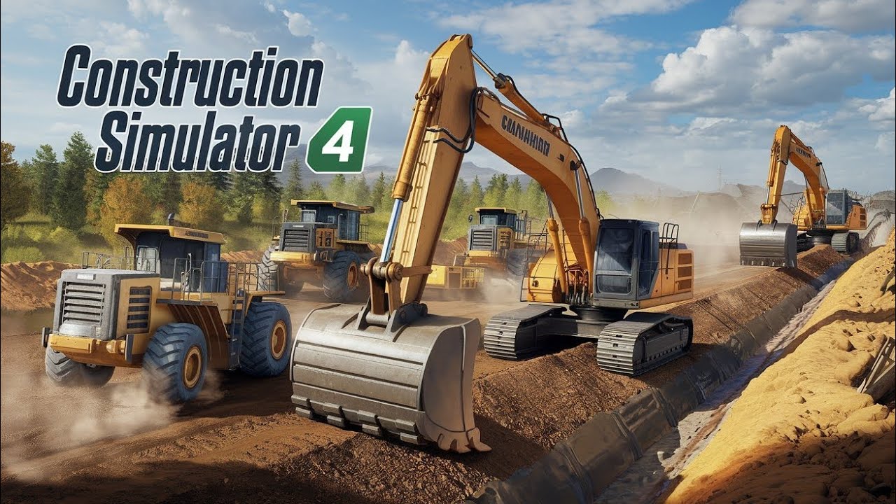 🚧 Construction Simulator 4 - Canal Contract | Heavy Machinery at Work! 🌊🏗️ #ConstructionSimulator4