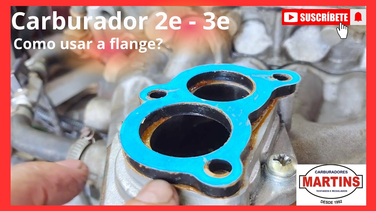 Carburador 2e - 3e/ Como usar a flange?/ Marcha lenta irregular/ Dicas importantes/ Carro a álcool