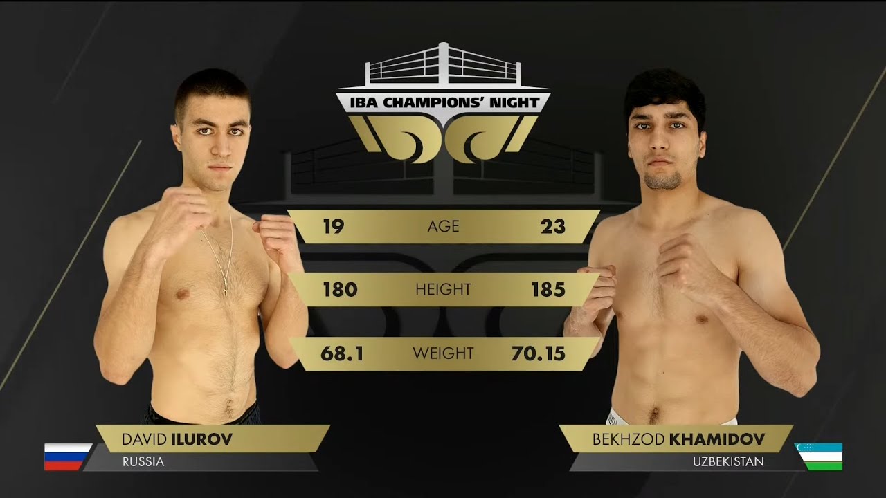 71kg ILUROV David (RUS) vs KHAMIDOV Bekhzod (UZB) | IBA Champions' Night | July 12, 2024