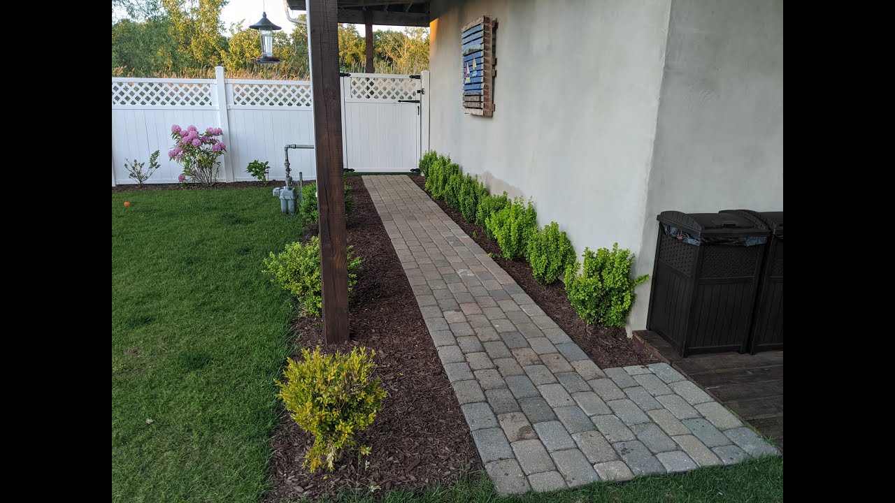 How to build a Paver Walkway