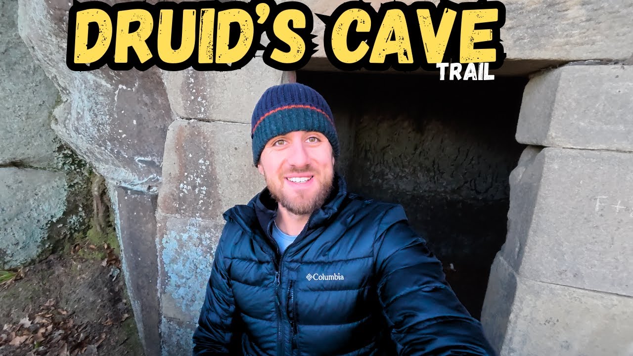 Women Turned to Stone and A Carved out Cave - Druid's Trail / Peak District