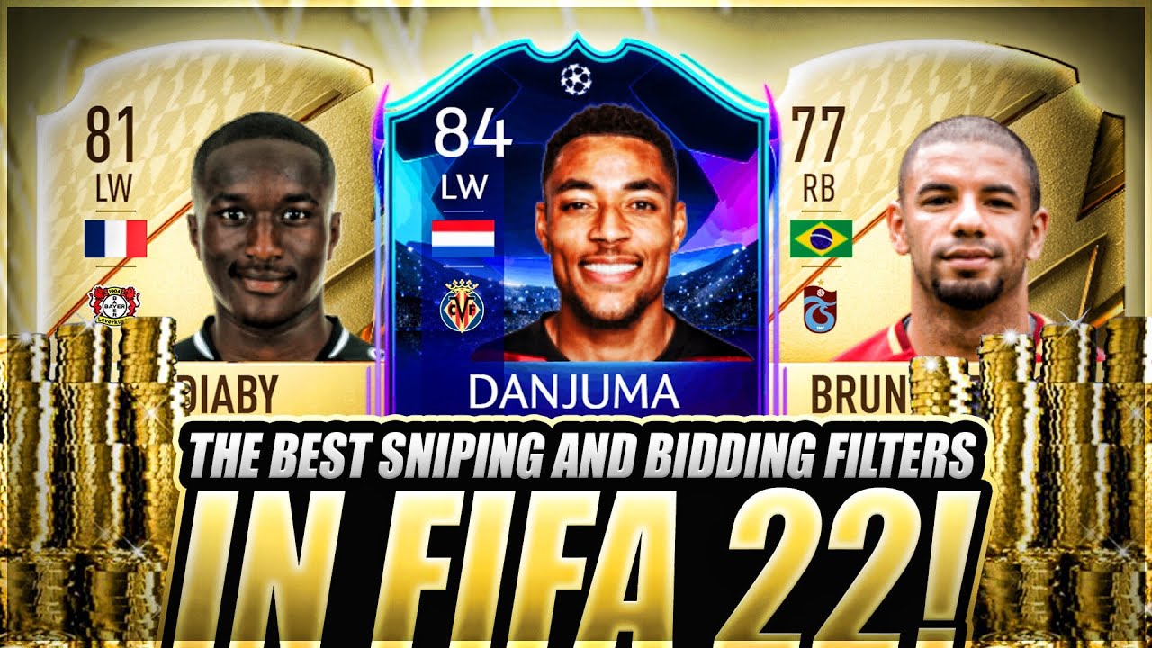 HOW TO MAKE 5K COINS EVERY MINUTE ON FIFA 22 DOING THESE FILTERS! INSANE MASS BIDDING/SNIPING FILTER