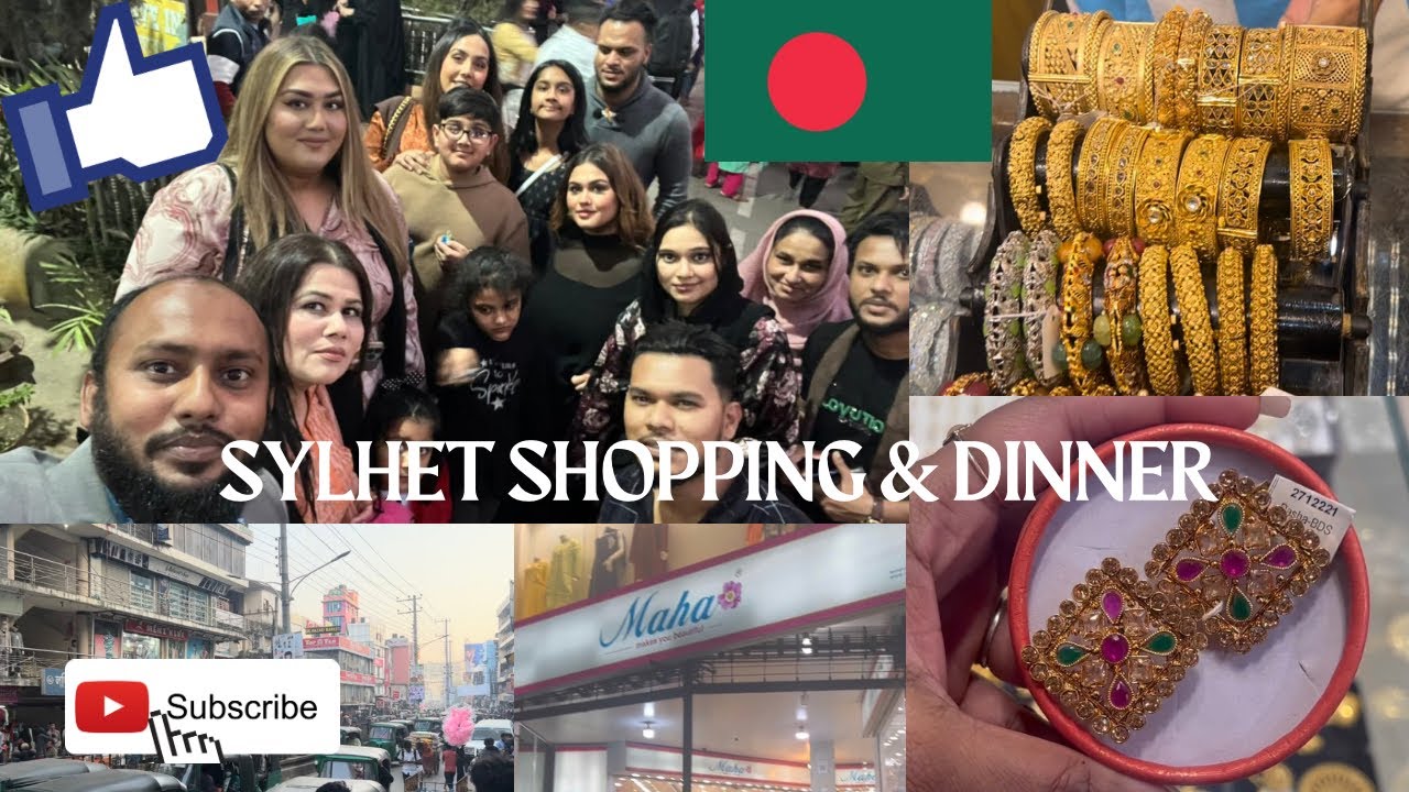 SYLHET ZINDABAZAR | Noyashorok | Shopping | Bangladesh | Sylheti Vlogger |  Bangladesh Street Food