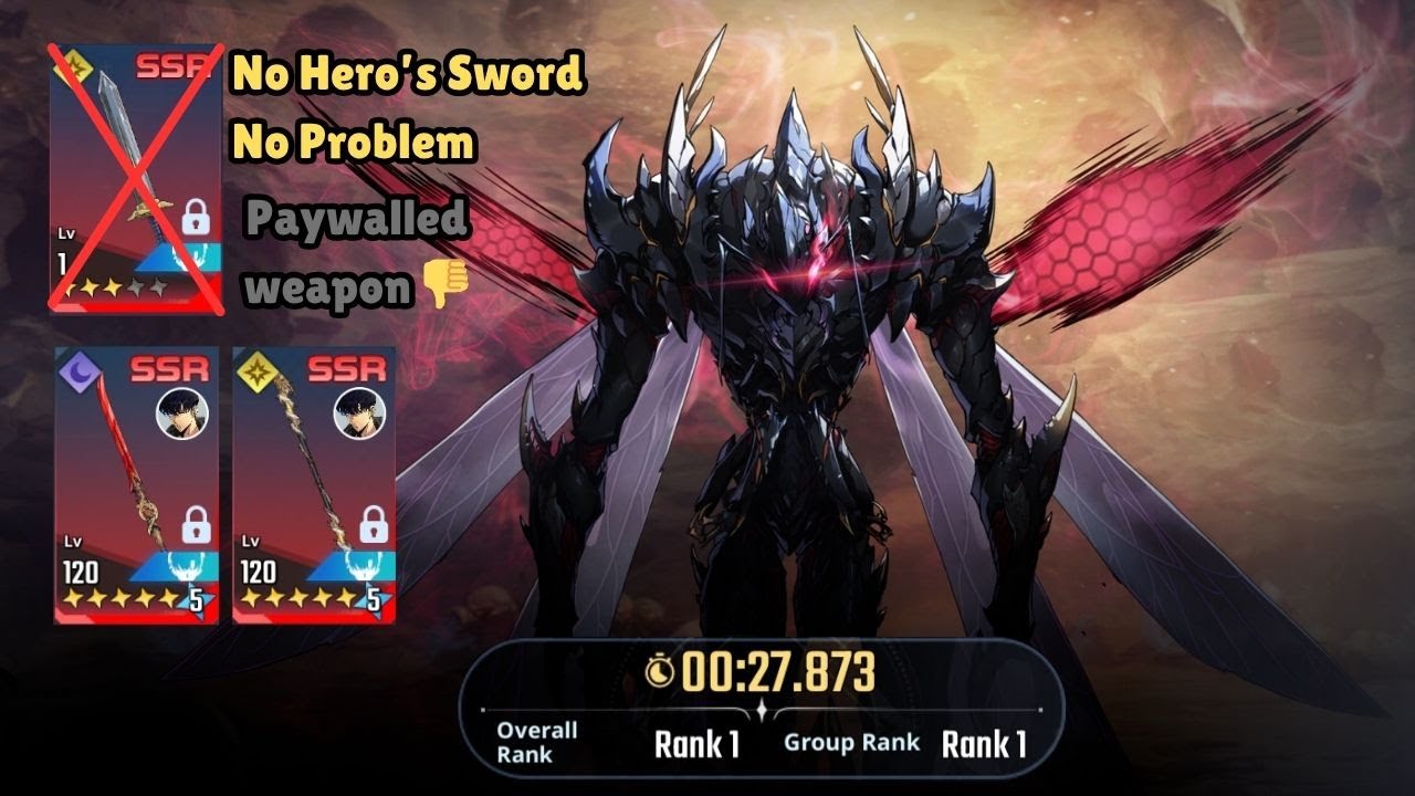 Беру, король муравьёв | 베르 (0:27.873) | No Hero's Sword | Battlefield of Time, сезон 14, №1 | SL:...