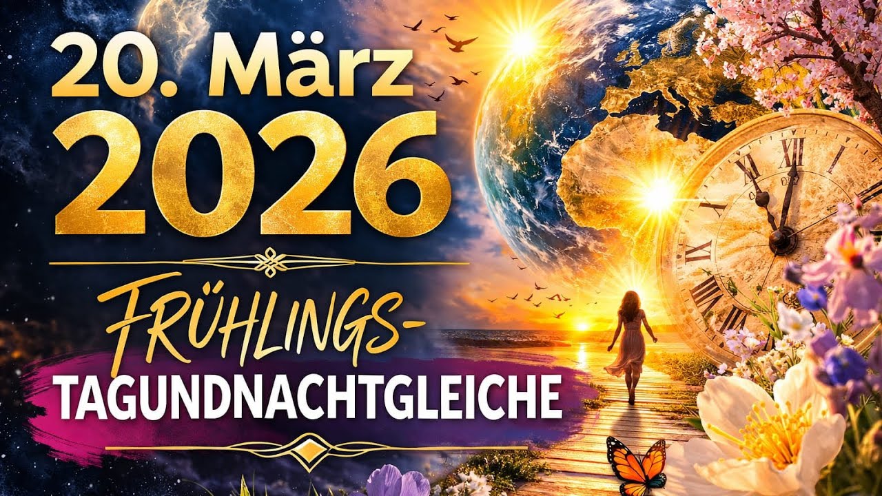 💥 #Frühlingsanfang und #Tagundnachtgleiche 2026: Warum jetzt alles kippt? #humandesign 