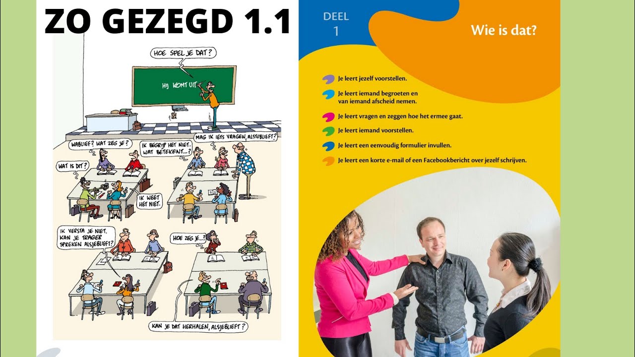 Zo Gezegd 1.1_ Deel 1_Wie is dat?