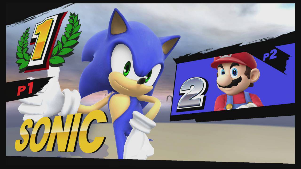 Smash Wii U - Alternative victory music for Sonic