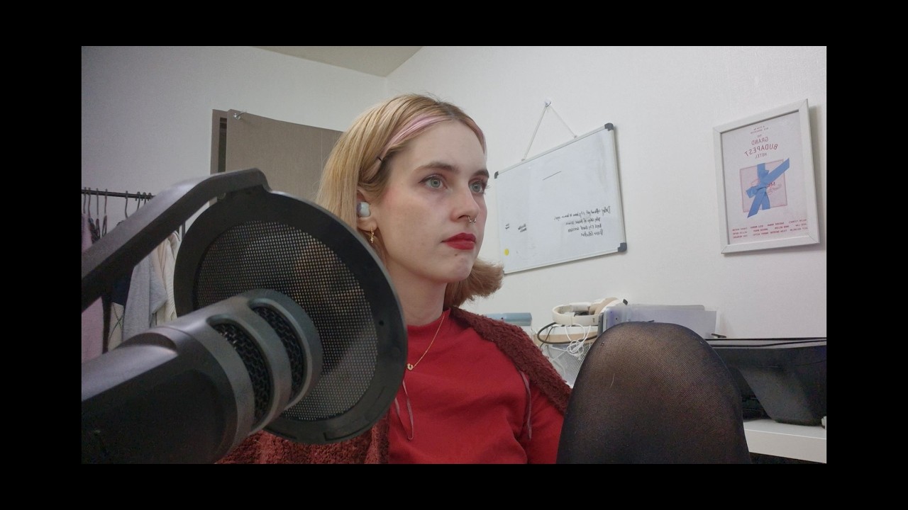 no talking, just writing my novel | makeup asmr, keyboard clicking, body doubling