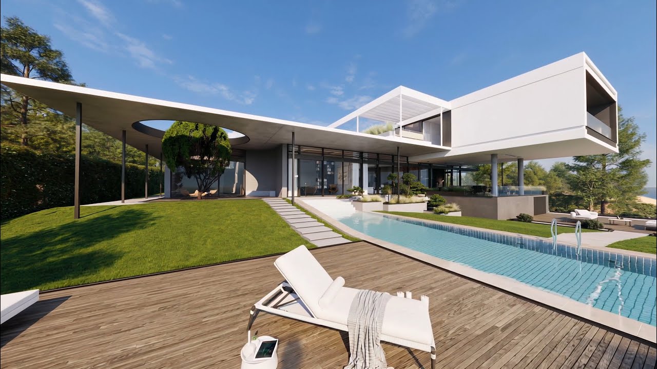 JUNG Villa Spain / 3D Rendering and Animation by archlab / www.archlab.de