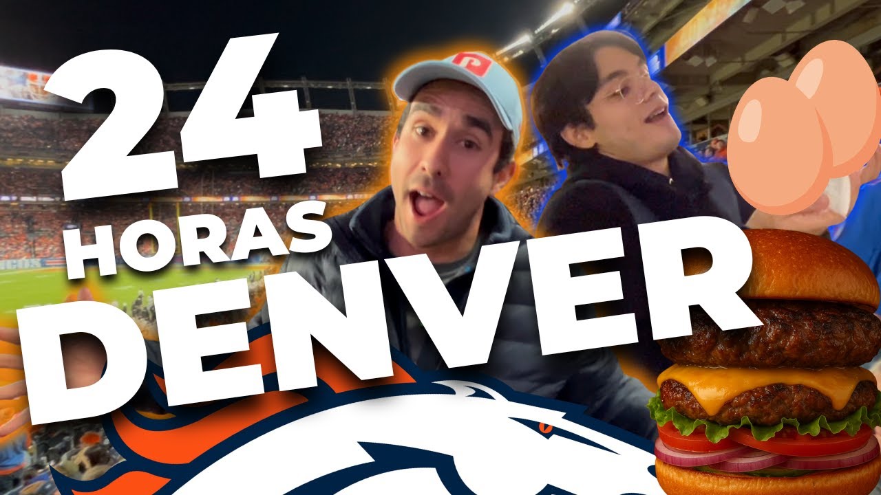 24 HRS en DENVER: NFL, Tour Estadio y comimos HUEV*S de TORO