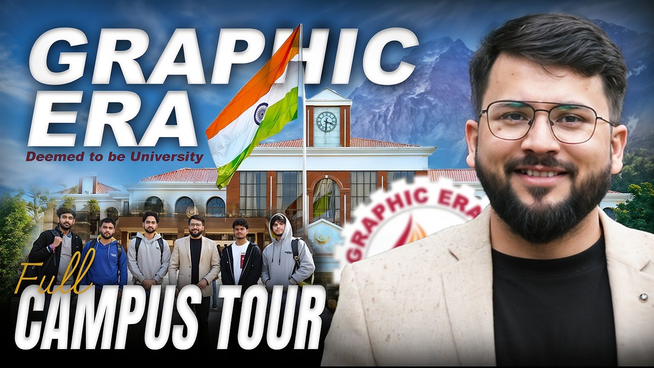 Graphic Era Deemed to be University| Full Campus Tour |Top engineering College Review By NiikhiiLSir