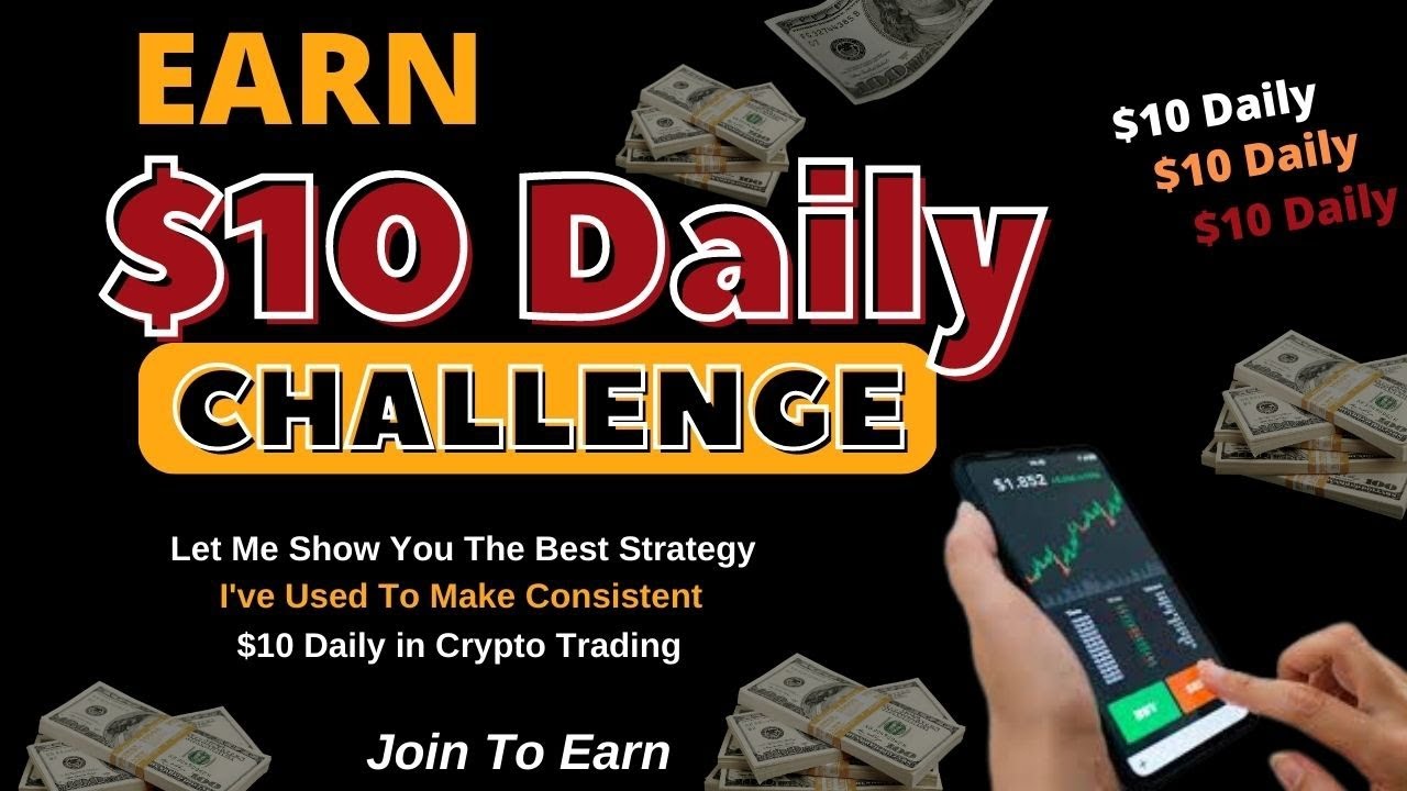 How To Make $10 Daily on Binance Crypto Trading // $10 Daily Challenge #10dollarsdailychallenge