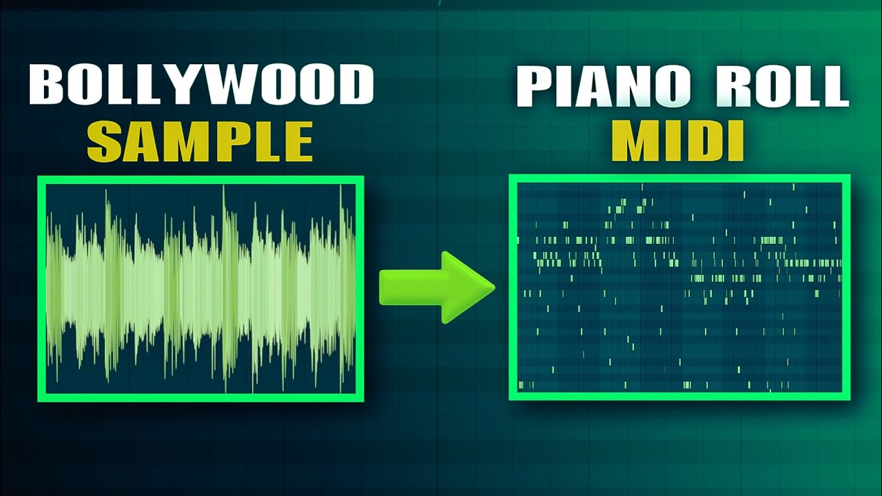 Convert Any Bollywood Song To Midi Very Easily | Fl Studio